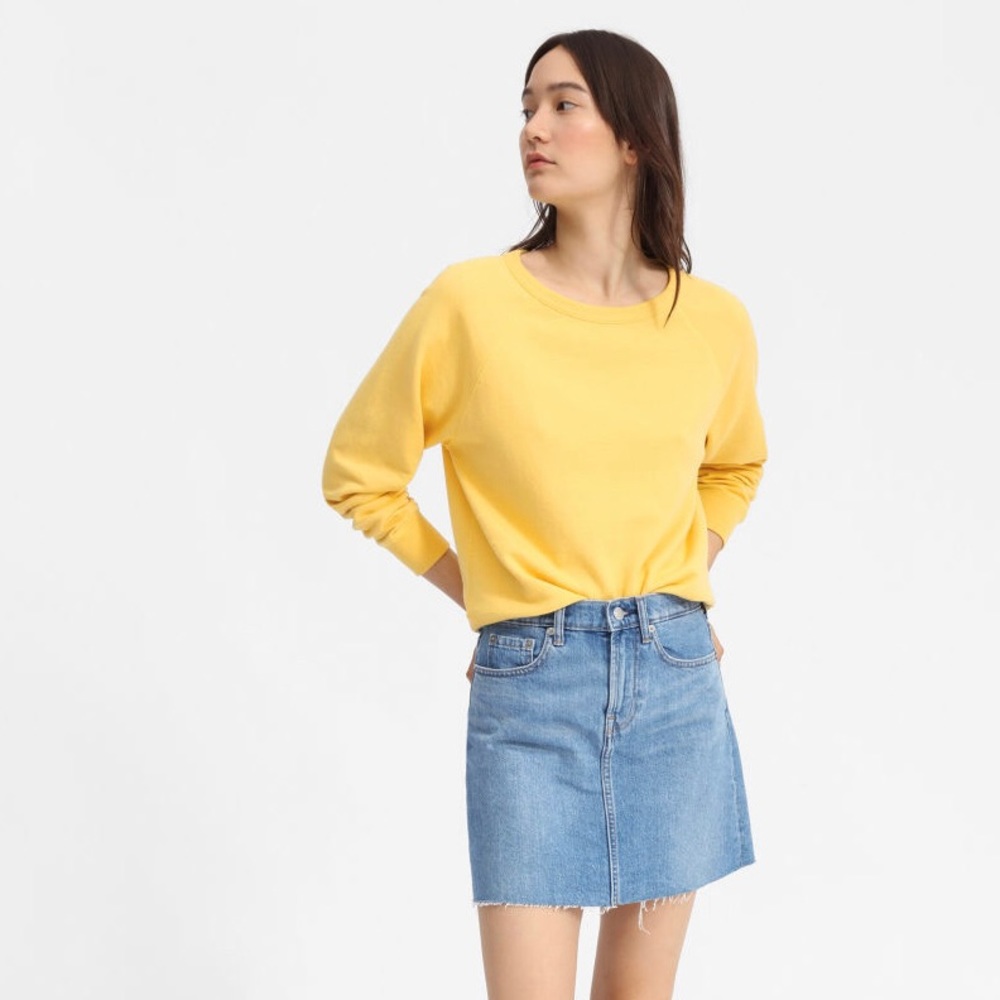 Everlane Lightweight French Terry Crew
